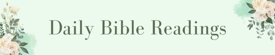 daily bible readings