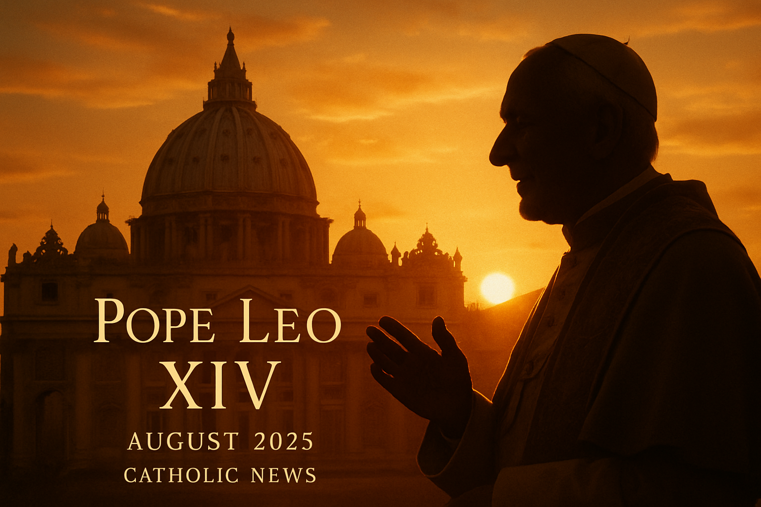 Pope Leo XIV August 2025 Catholic News